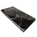 Parapet z granitu Oscuro Mist Poler szerokość 15cm grubość 3cm